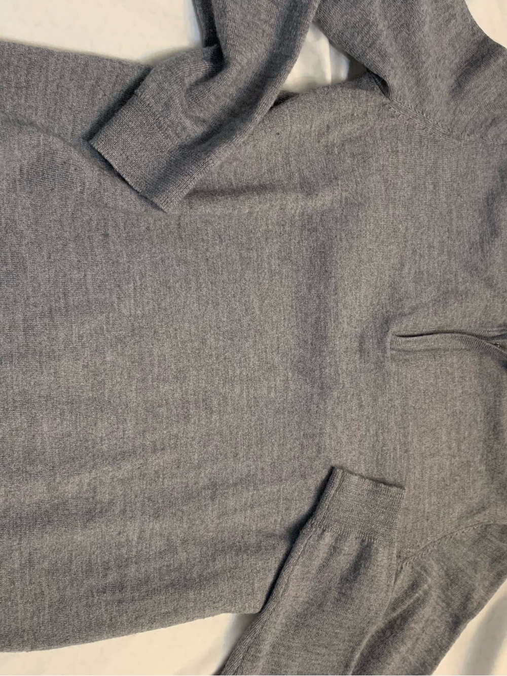 Calvin Klein Men's Light Gray Turtleneck Sweater